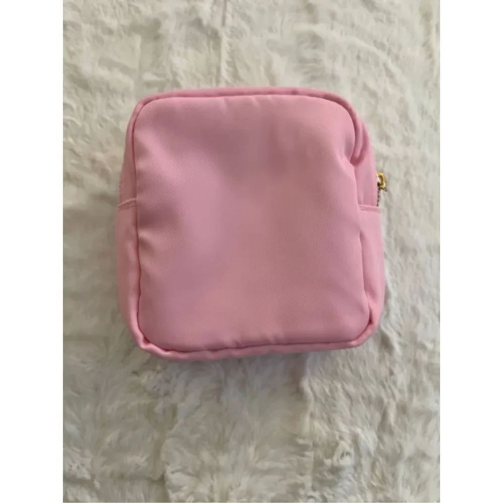 Light Pink Small Nylon Pouch - Picture 2 of 7